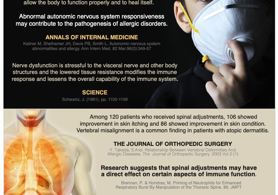 ALLERGIES AND SPINAL FUNCTION